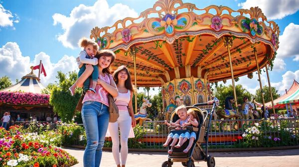 Top 5 parcs d'attractions en Île-de-France pour la famille